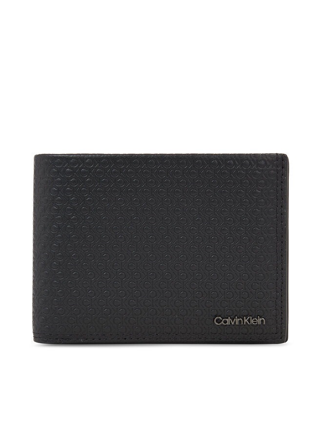 Calvin Klein Geldbörse Calvin Klein Minimalism Trifold 10Cc W/Coin K50K510902 Schwarz