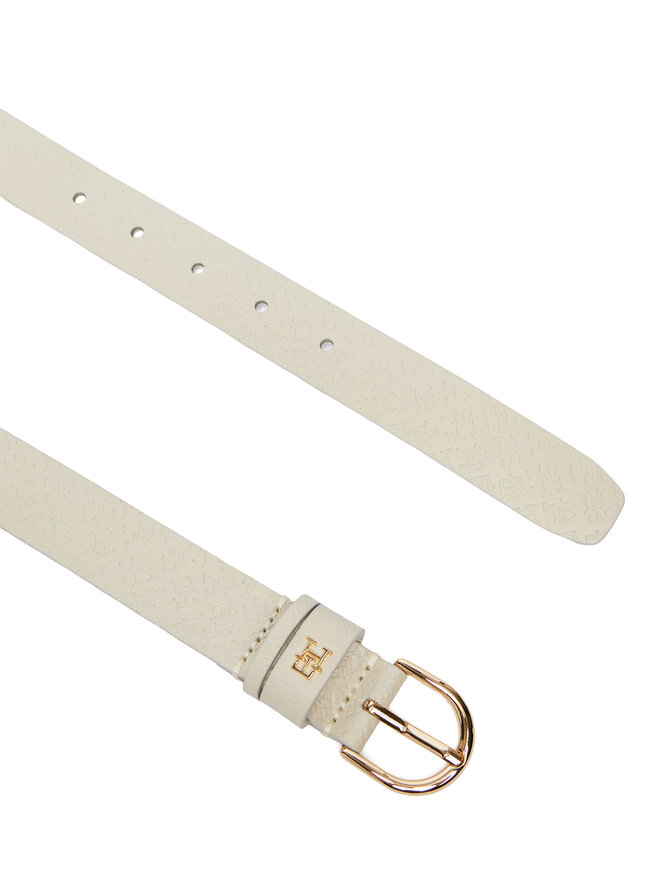 Tommy Hilfiger Damengürtel Tommy Hilfiger Ess Effortless 2.5 Go Mono AW0AW18856 Weiß