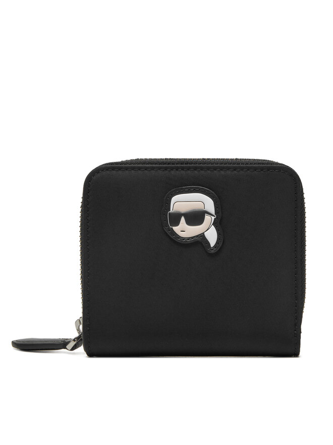 KARL LAGERFELD Mazs sieviešu maks KARL LAGERFELD A1W32078 Melns