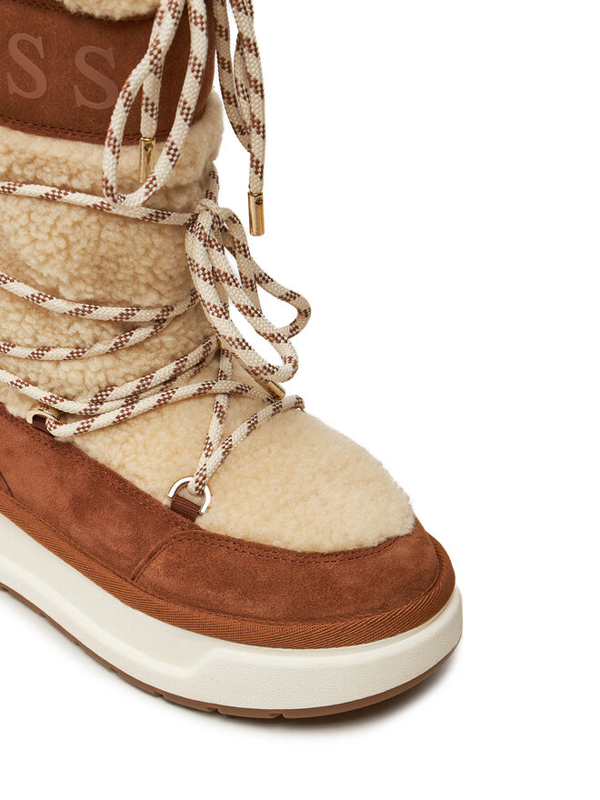 Guess Μπότες Χιονιού Guess Undela2 FLFUN2 FUR11 Μπεζ
