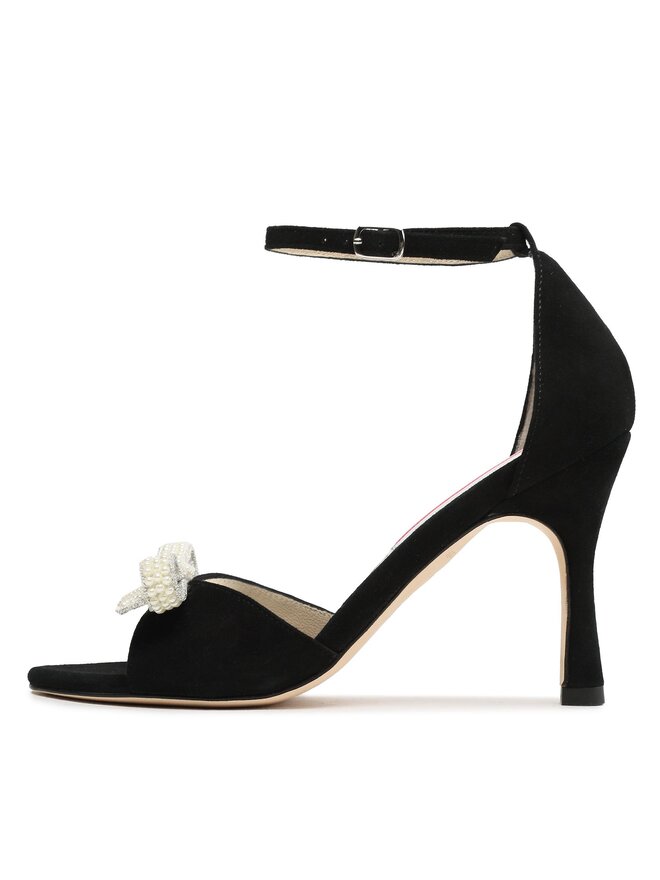 Custommade Sandalen Custommade Ashley Pearl Bow 999621046 Schwarz