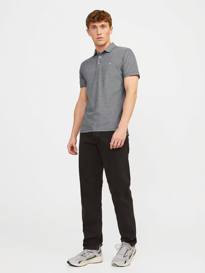 Jack&Jones Jack&Jones Поло Paulos 12136668 Сірий Slim Fit