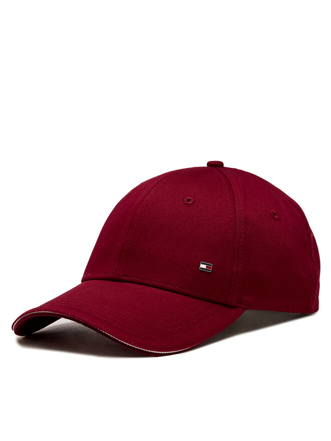 Tommy Hilfiger Cap Tommy Hilfiger Th Corporate Cotton 6 Panel Cap AM0AM12035 Rot