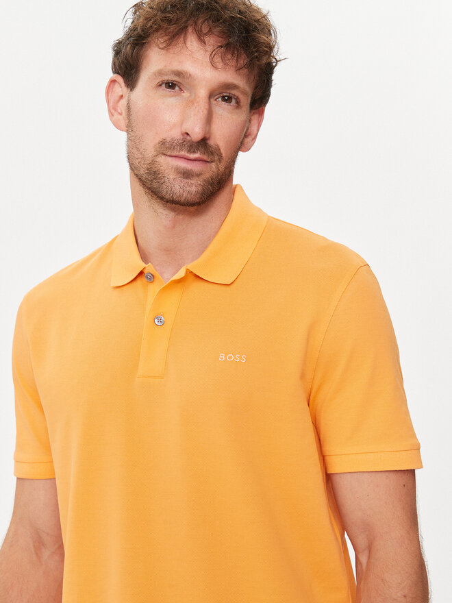 BOSS BOSS Poloshirt Pallas 50468301 Gelb Regular Fit