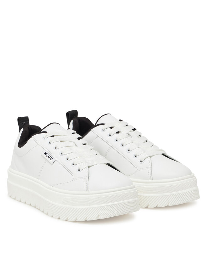 HUGO Sneakersy HUGO Lyssa 50520718 Biela