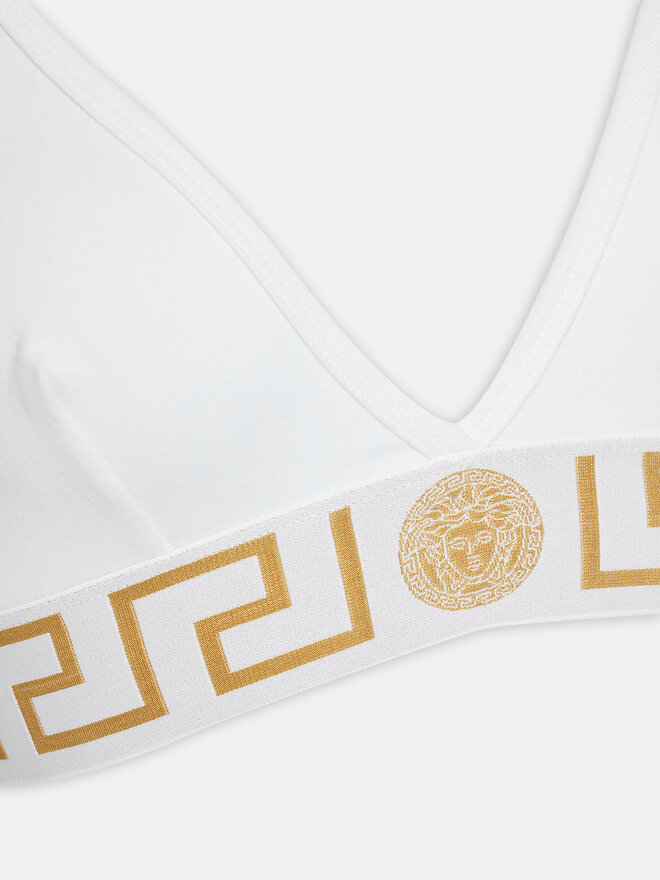 Versace Versace Σουτιέν Bralette AUD01047 1A10011 Λευκό