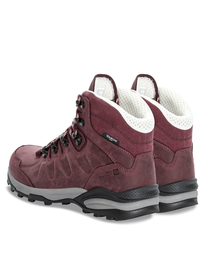 Jack Wolfskin Bakancs Jack Wolfskin Refugio Prime Texapore Mid W 4059701 Bordó