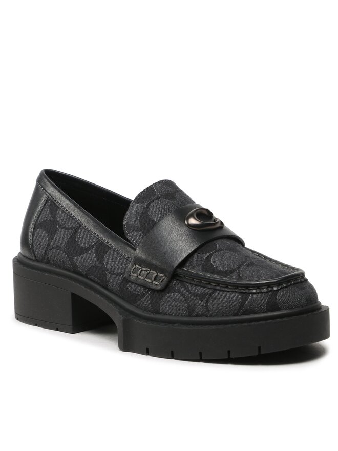 Coach Slipper Coach Leah Denim CG595 Schwarz