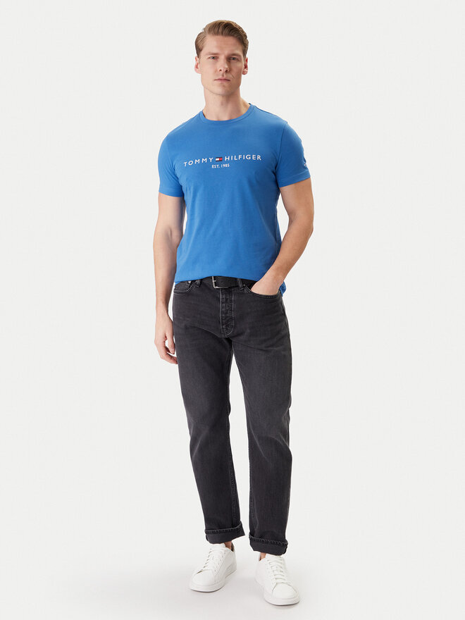 Tommy Hilfiger Tommy Hilfiger T-Shirt MW0MW11797 Blau Slim Fit