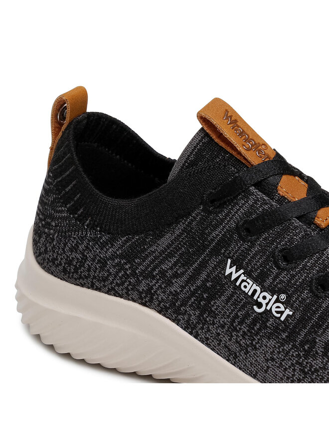 Wrangler Сникърси Wrangler Freesbee Lace WL11530A Черен