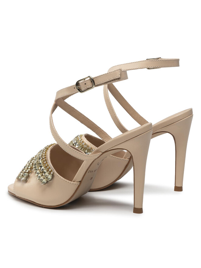 Eva Minge Sandali Eva Minge EM-67-11-001425 Beige