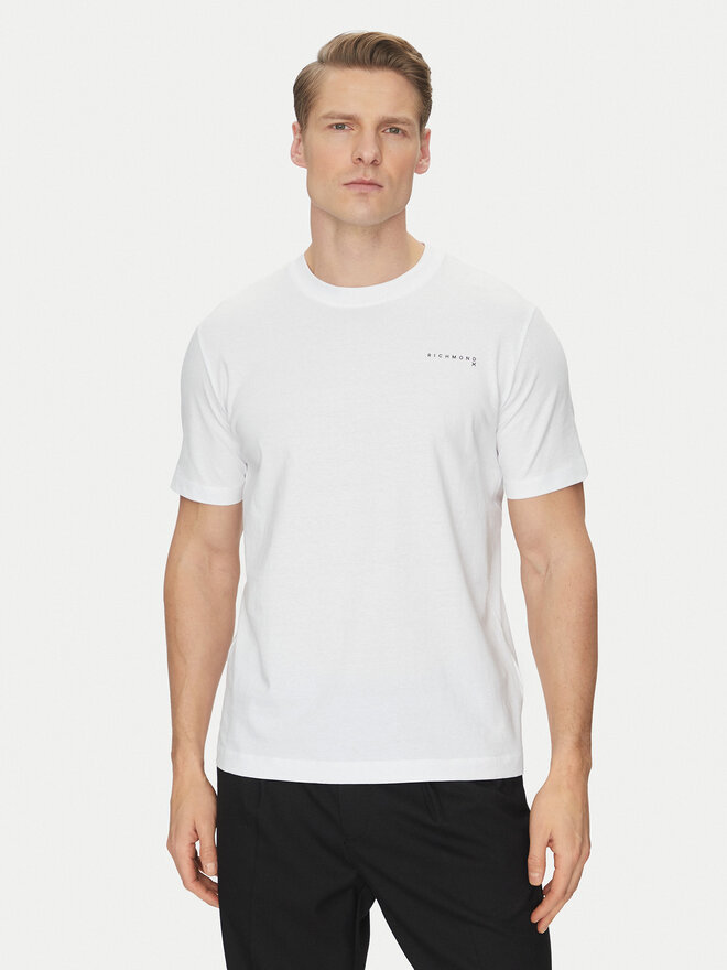 Richmond X Richmond X T-Shirt Alipo UMA24144TS Weiß Regular Fit