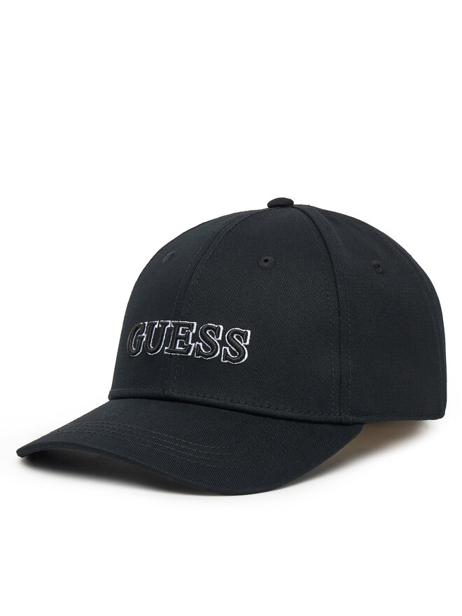Guess Шапка с козирка Guess AW5360 COT01 Черен