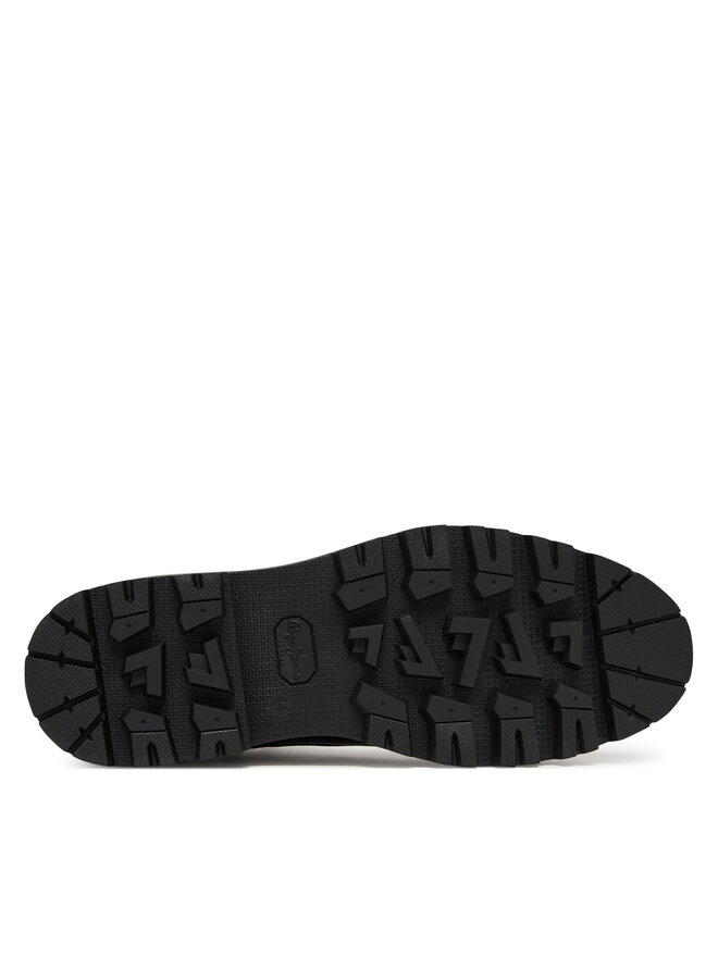 Pepe Jeans Schnürstiefeletten Pepe Jeans Ryan Mix M PMS500004 Schwarz