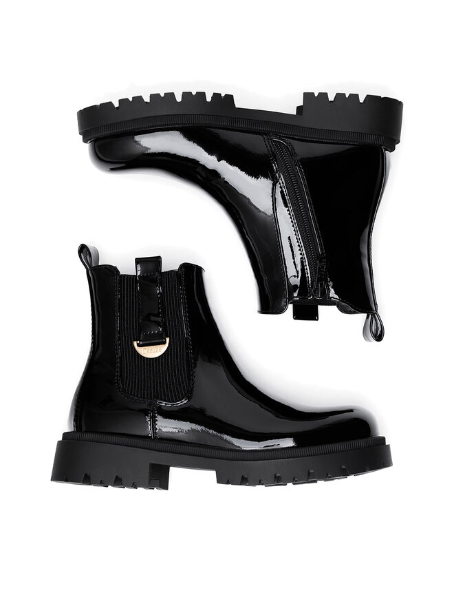 DeeZee Botki DeeZee CS6365-05 Czarny