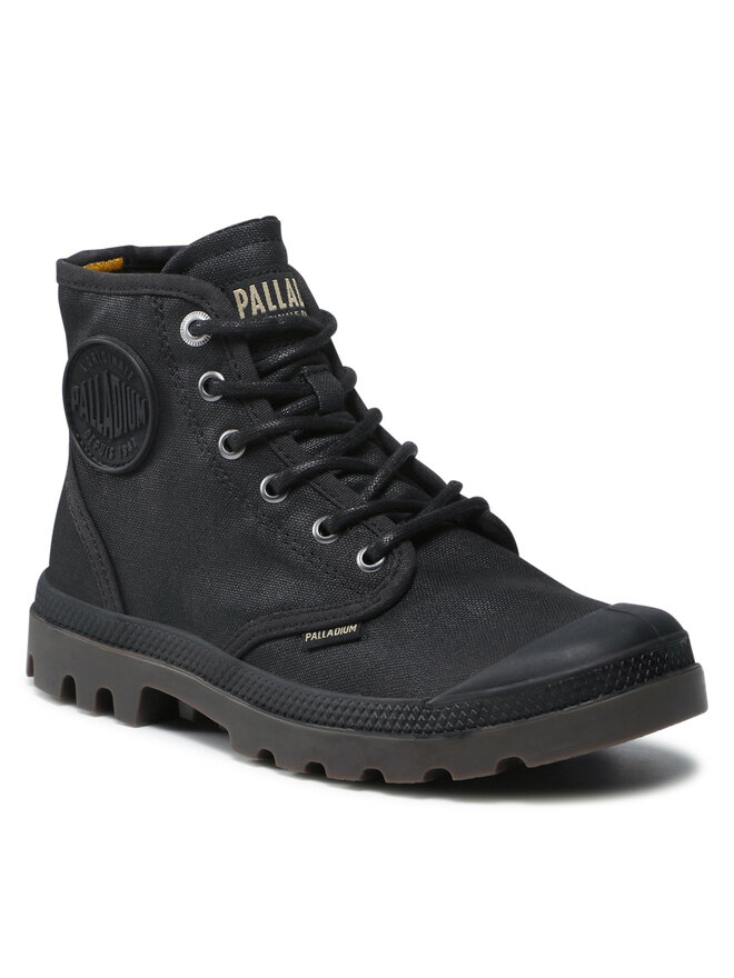 Palladium Ορειβατικά παπούτσια Palladium Pampa Hi Wax U 77222-008-M Μαύρο