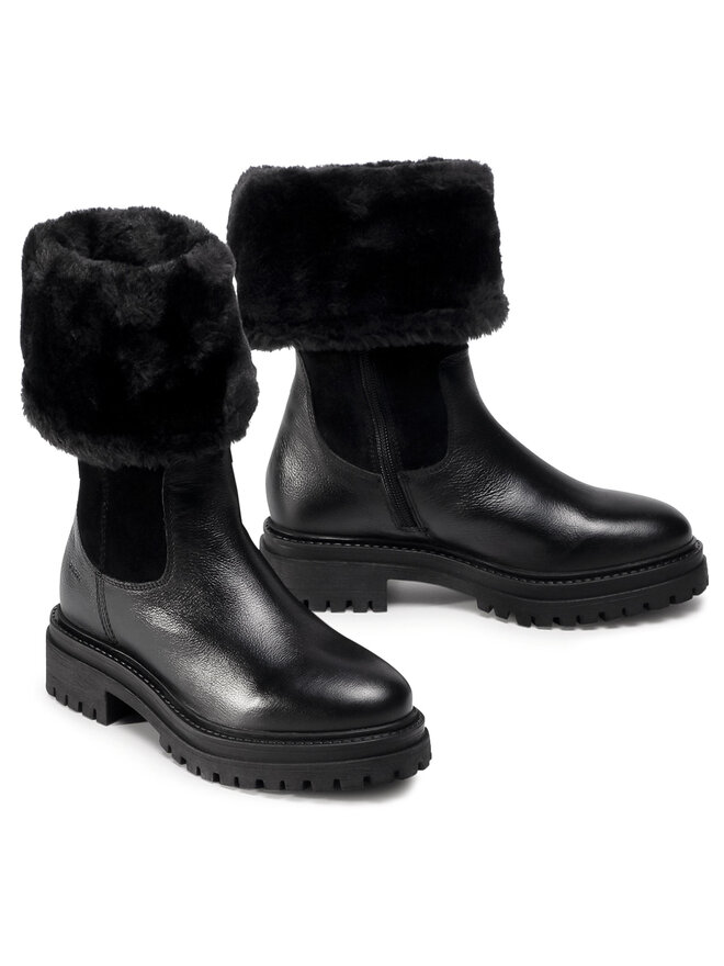 Geox Členková obuv Geox D Iridea M D04HRM 02246 C9999 Čierna