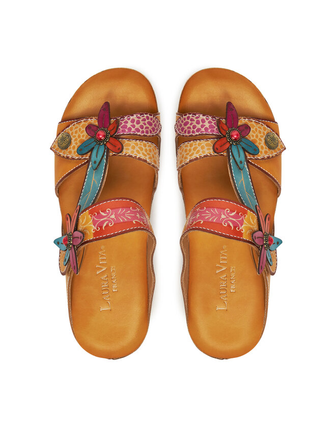 Laura Vita Chanclas Laura Vita Dorry 19 Naranja