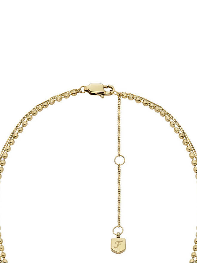 Fossil Halskette Fossil Sutton Evil Eye JF04792710 Goldfarben