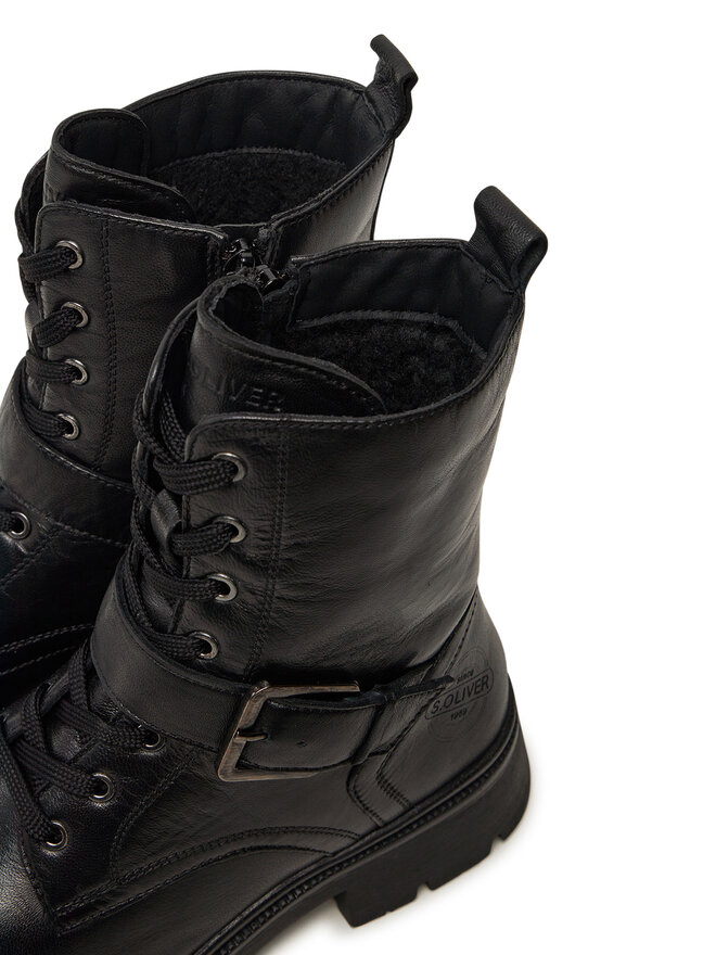 s.Oliver Schnürstiefeletten s.Oliver 5-26246-43 Schwarz