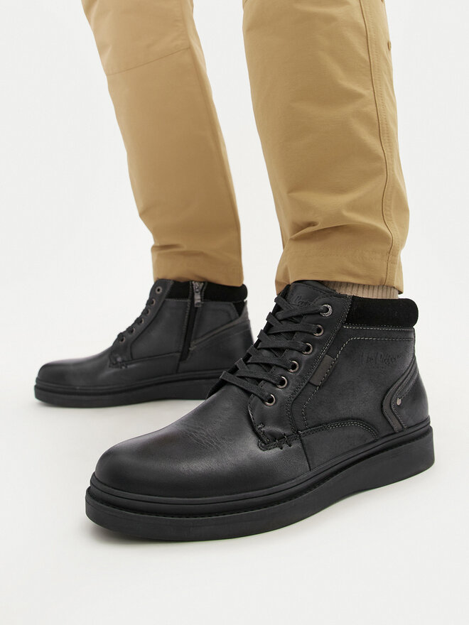 Lee Cooper Schnürschuhe Lee Cooper LCJ-24-33-2911MB Schwarz