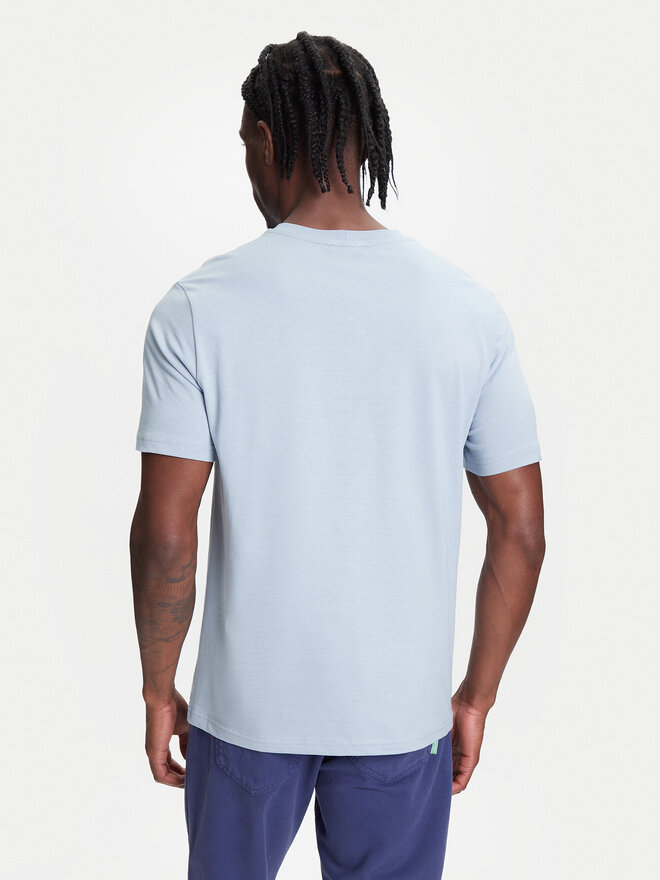 United Colors Of Benetton United Colors Of Benetton Camiseta 3MI5J1AF7 Azul Regular Fit