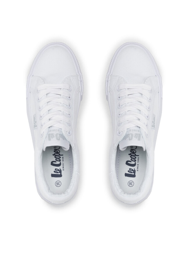 Lee Cooper Tenisówki Lee Cooper LCW-22-31-0884L Biały