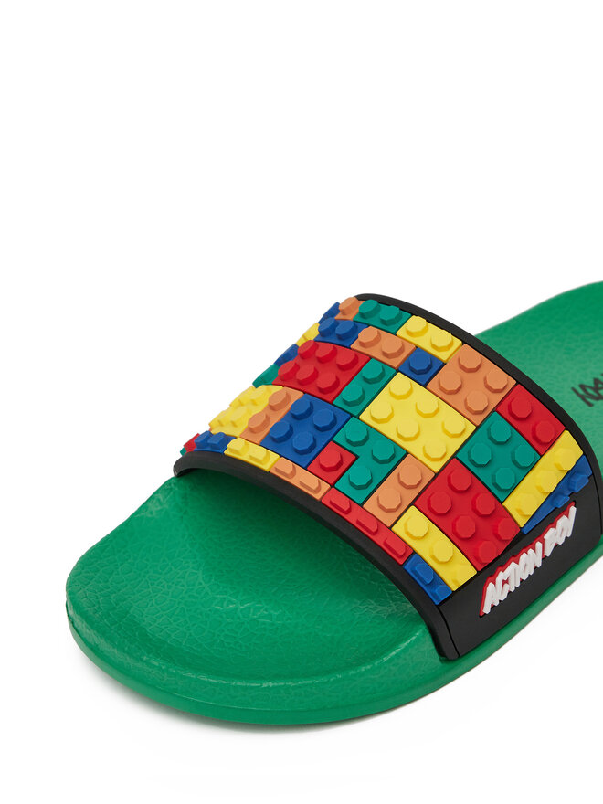 Action Boy Şlapi Action Boy P3047043K Verde