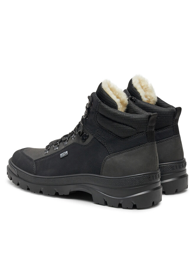 Rieker Schnürschuhe Rieker F5410-00 Schwarz