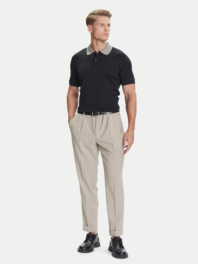 BOSS BOSS Polo H-Parlay 302 50545487 Negro Regular Fit