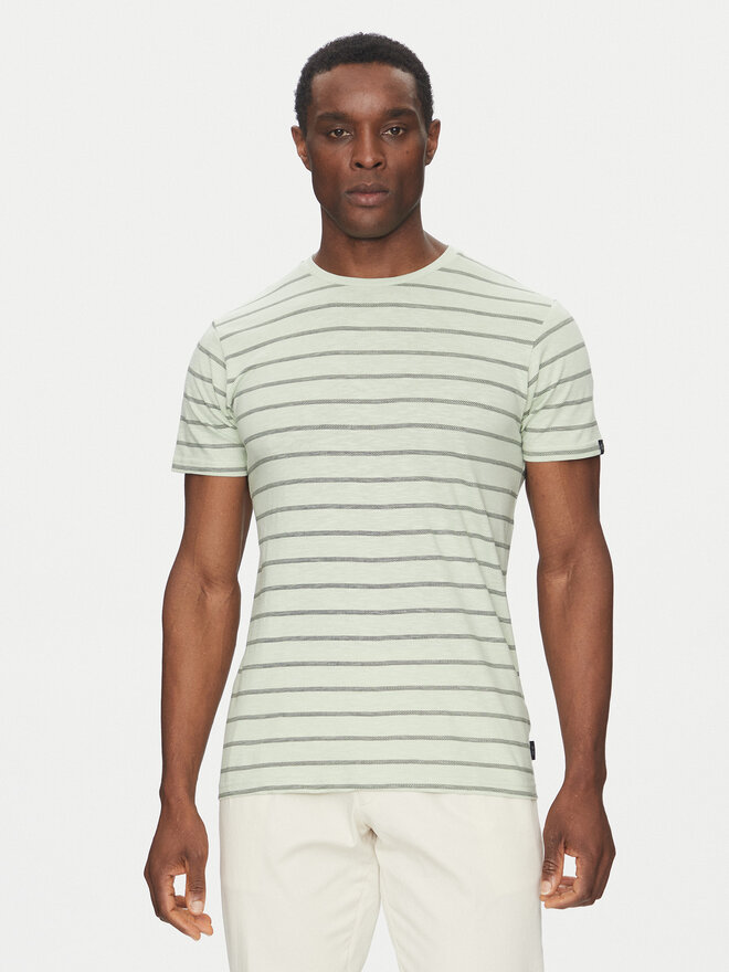 INDICODE INDICODE T-Shirt Inrima 41-168 Πράσινο Regular Fit