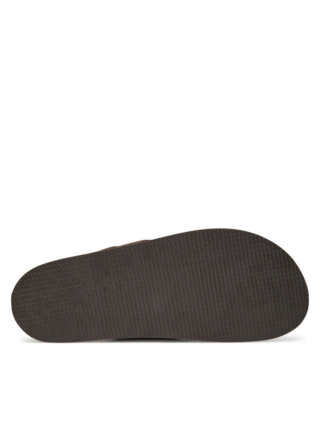 Inuikii Pantoletten Inuikii Suede Crossed 50102-500 Braun