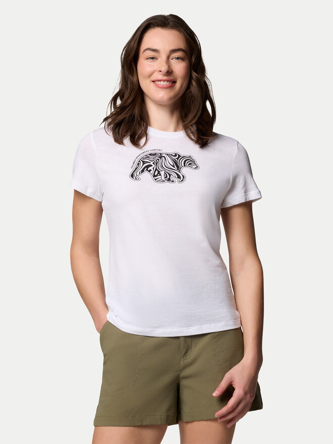 Columbia Columbia Camiseta Ruby Springs™ 2120061 Blanco Regular Fit