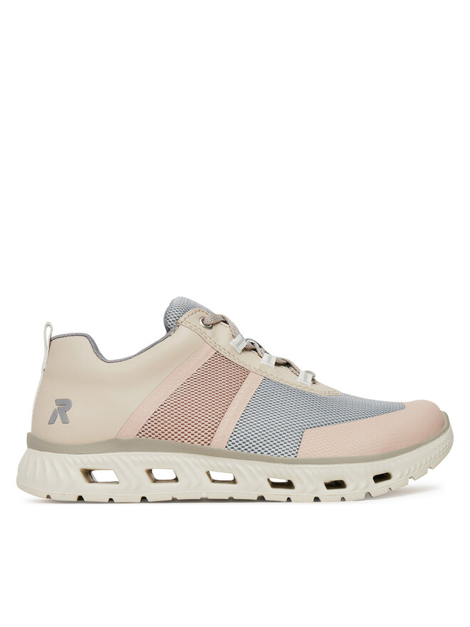 Rieker Sneakersy Rieker M6006-90 Béžová