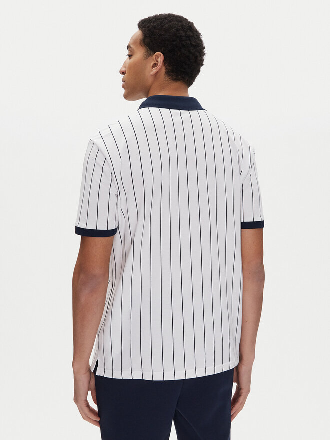 Fila Fila Polo Linter FAM0923 Blanco Regular Fit