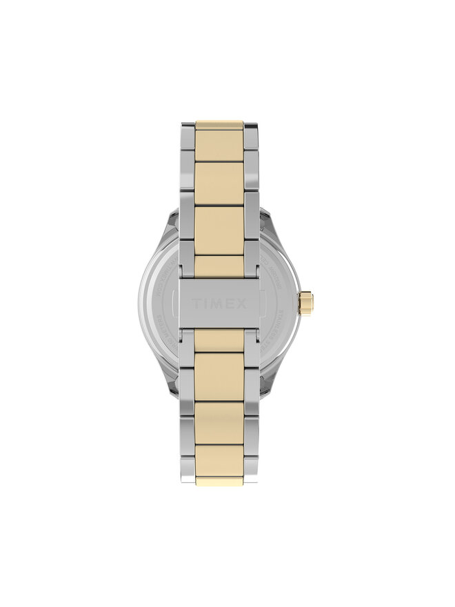 Timex Zegarek Timex Dress TW2V95500 Srebrny