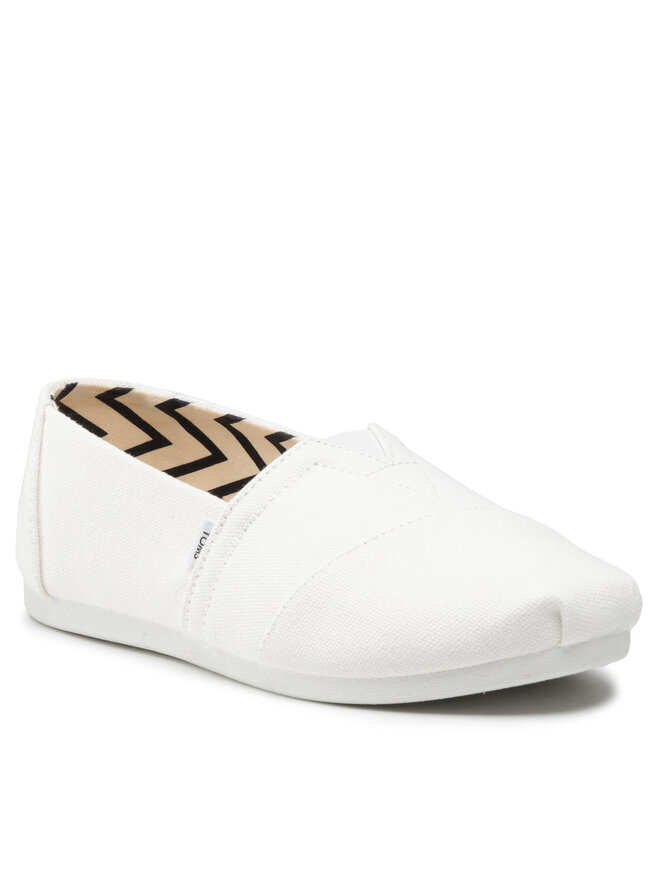 Toms Tenisky Toms Alpargata 10017739 Biela