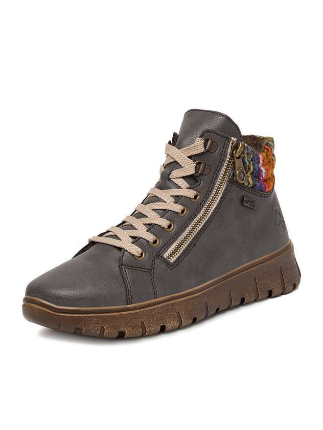 Rieker Μποτίνια Rieker N1305-45 Γκρι