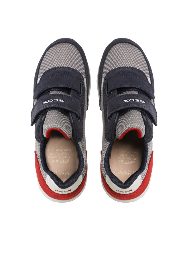 Geox Sneakersy Geox J Alben Boy J159EA01420C1297 M Šedá