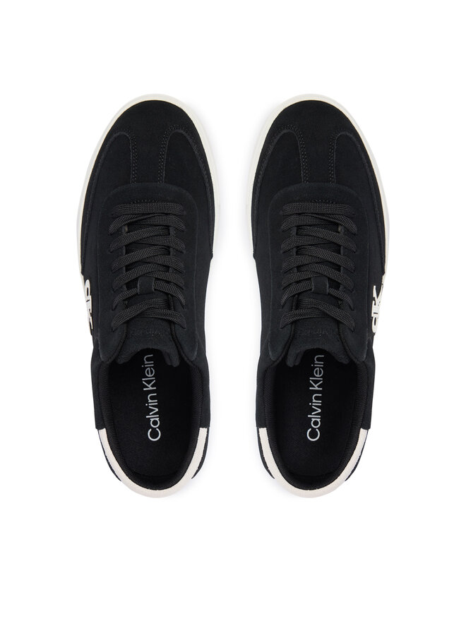 Calvin Klein Sneakers Calvin Klein Low Pro Cups Wt Suede Mg HW0HW03144 Schwarz