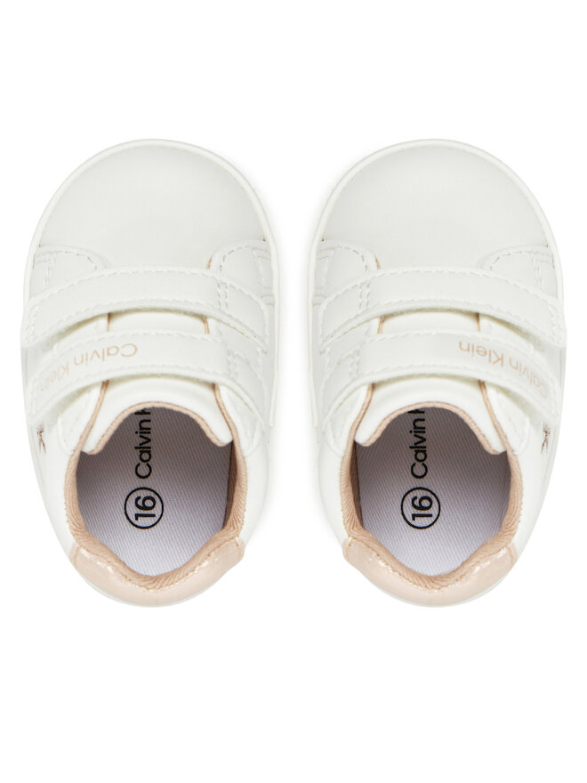 Calvin Klein Jeans Sneakers Calvin Klein Jeans Low Cut Velcro V0A9-82005-1582 Alb