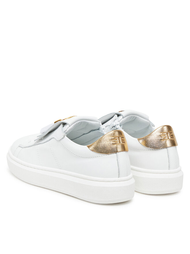 Elisabetta Franchi Laisvalaikio batai Elisabetta Franchi F4-A9E-0232 Balta