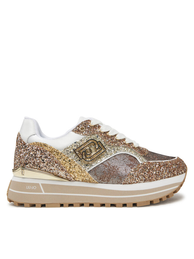 Liu Jo Sneakersy Liu Jo Maxi Wonder BA5015 TX007 Złoty