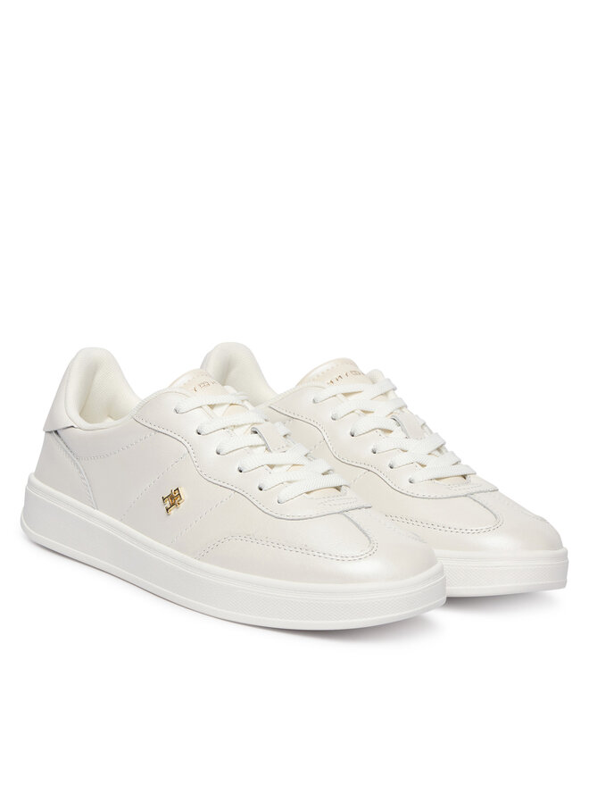 Tommy Hilfiger Sneakers Tommy Hilfiger Th Heritage Shiny Sneaker FW0FW09179 Weiß