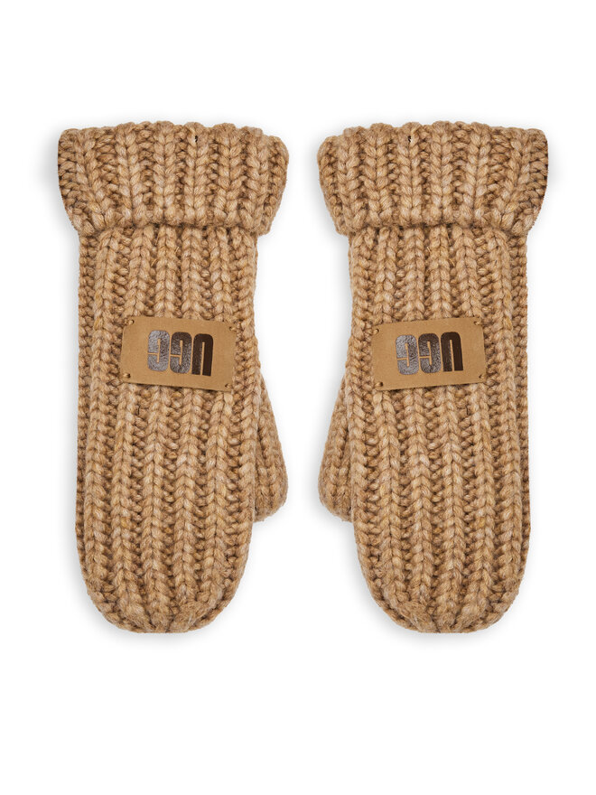 Ugg Γάντια παιδικά Ugg K Chunky Mitten 100030 Μπεζ
