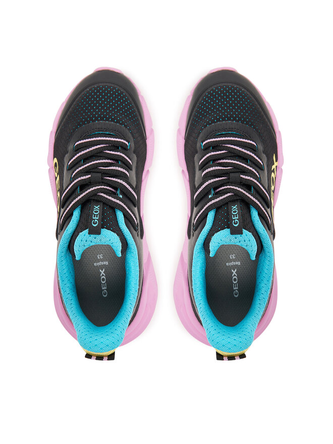 Geox Sneakers Geox J Flexyper Fast J55N5A 0T99J C9240 S Schwarz