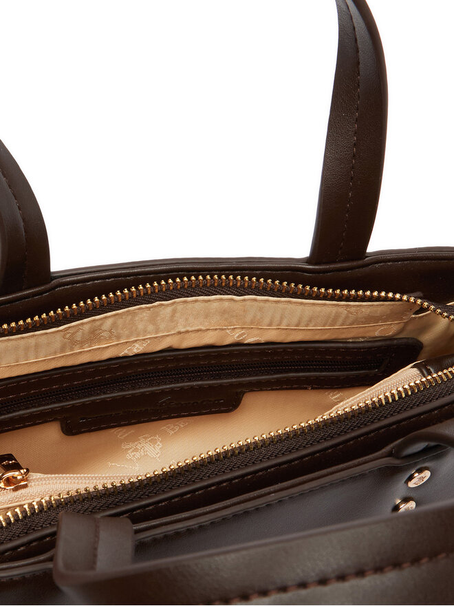 Beverly Hills Polo Club Handtasche Beverly Hills Polo Club EO-BHPC-C-025-10 Dunkelbraun