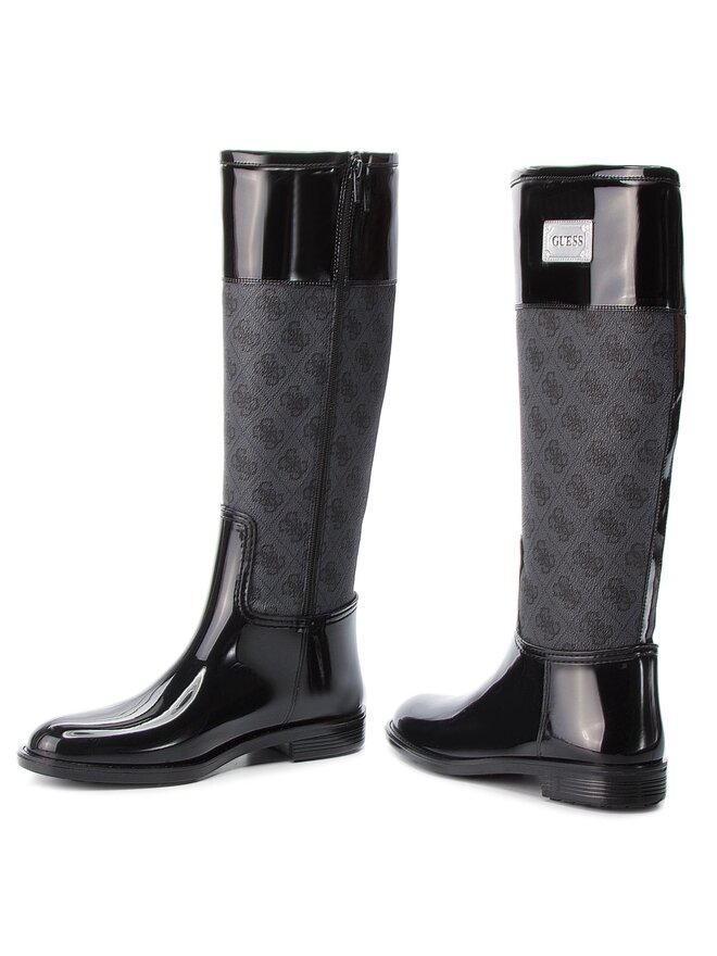 Guess Гумові чоботи Guess FLSSY3 RUB11 Чорний