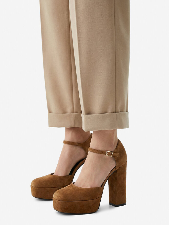 Eva Minge Pumps Eva Minge EO-NIKI-E340-70H Braun