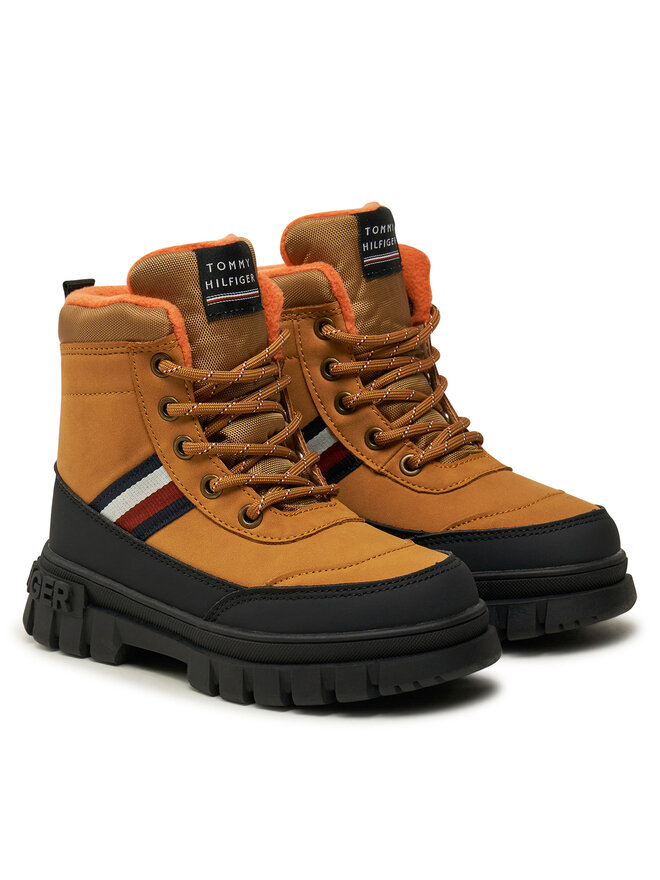 Trapery Tommy Hilfiger Stripes Fur Boot T3X5-33713-1487 M